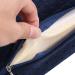 Memory Travel Cushions - Ergonomic Cotton Neck Support Pillows for Pain Relief | Dark Blue Eyelash Extension Headrest - Buy Online on GoSupps.com