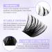 Soft Wispy D Curl 0.07mm Cluster Lashes 8-16mm Mix - DIY Individual Eyelash Extensions - Buy Online on GoSupps.com