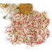 Christmas Natural Red Green White Mix Sprinkles - 30g Edible Festive Cake Topper for Xmas Party Cakes - Buy Online on GoSupps.com
