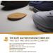 Vaya Relaxum Orthopedic Heel Pads for Heel Spurs - Cushioned Insoles Size 35-37 | International Shipping - Buy Online on GoSupps.com