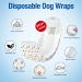 Pet Soft Disposable Male Dog Diapers - 50 Pack Highly Absorbent with Wetness Indicator & Leak-Proof - Buy Online on GoSupps.com