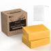 FRIENA Kojic Acid Soap for Face & Body Turmeric Soap Bar for Dark Spots Skin Brightening Soap with Olive Oil Coconut Oil Shea Butter Men Women's Bar Soap - 2 Bars 2 Bars+White Soap Bag
