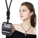 Stone Pendant Necklace - Vintage Natural Stone Pendant Women Mysterious Necklace | Energy Cleanser for Home Shopping Traveling Dating Gathering Working Xiaguang - Buy Online on GoSupps.com