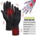 2 Pairs Full Finger Copper Arthritis Compression Gloves with Touchscreen for Carpal Tunnel Hand Pain Rheumatoid Arthritis Osteoarthritis Tendonitis Joint Swelling Fit Women Men (M) Medium Black - Buy Online on GoSupps.com