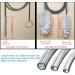 63" Flexible Drain Brush Tube Pipe Cleaning Brush Long Straw Cleaner Brush for Shower Sink Drain/ Refrigerator Drain Hole/ Dishwasher Air Gap/ Straw/ Home Kitchen set of 1 - Buy Online on GoSupps.com