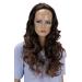 CAISHA Half Wig Voluminous Long Hair Cosplay Fashion Wig Wavy Brown PH102 brown #2T30 PH102