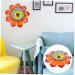 Toddmomy 5 Pcs Sunflower Wall Hanging Ornament Outdoor Metal Wall Art Iron Sunflower Adornment American Style Assorted Colorx5pcs 28.3X28.3X2.5CMx5pcs - Buy Online on GoSupps.com