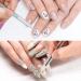 8pcs Nail Art Pen Set - Double Head Brushes & Replacement Sponge Heads for Professional Nail Design - Buy Online on GoSupps.com