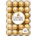 FARRERO ROCHER Fine Hazelnut Milk Chocolate Gift Box 48 Count Ideal Hostess Gift 600g