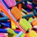 Soft Protective Toothbrushes for Sensitive Teeth - 10 Colorful Plastic Brushes | Extra Clean & Gentle Care | International Shipping - Buy Online on GoSupps.com