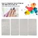 Nail Printing Stencils & Stamping Plates - Secure & Easy for Home Beauty Salon (01-04) | International Shipping - Buy Online on GoSupps.com