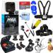Pixel Hub GoPro MAX 360 Action Camera All in 1 PRO Accessory Bundle Includes: Extreme 64GB MicroSD, Head and Chest Strap, Floaty Bobber, Selfie Stick, Carry Case and More