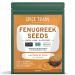 SPICE TRAIN Fenugreek Seeds (200g/7oz) Non-GMO Whole Fenugreek Seed/Methi Seeds for Cooking | Resealable Ziplock Pouch