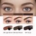 DAGEDA 4D Laminated Eyebrow Brush Kit | Waterproof Angled Eyebrow Pen & Gel | Natural & Thick Eyebrow Makeup for Women - Dark Brown - Buy Online on GoSupps.com
