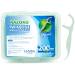 Double Row Dental Floss Picks Extra Strong Toothpicks Double Teeth Cleaning Fresh Mint Flavor 200 Count