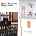 LIVSMON Bamboo Hair Braiding Rack - 72 Pegs Hair Separator Holder for Time-Saving Braiding Stand - Buy Online on GoSupps.com