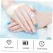 Palette de Nail Art Bague 2 Pcs Mini Ronde et Pied pour M lange Vernis Ongles Portable pour Passionn es Manucure et v nements Beaut  - Buy Online on GoSupps.com