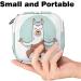 Stylish Menstruation Pad Bag with Zipper - Women's Tampon & Napkin Storage - Yoga Animal Alpaca Design - Buy Online on GoSupps.com