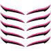 Autocollants Eyeliner Pour Femmes D calque Fard Paupi res Femme | 10 Pi ces Autocollants Maquillage Yeux R sistants l'Eau Bandes Longue Tenue pour Femmes Rose - Buy Online on GoSupps.com