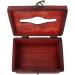Verdant Touch Retro Wooden Tissue Box - Decorative Paper Towel Storage for Home & Hotel | Ideal for Massage Shafts - Buy Online on GoSupps.com