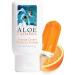 Organic Aloe Cadabra Orange Cream Flavored Personal Lubricant - 2.5 oz for Women, Men & Couples - Buy Online on GoSupps.com