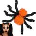 Halloween Spider Hair Clips - Horror Barrettes - Halloween Fancy Dress Accessory - Spider Dress Up Accessories Orange - Buy Online on GoSupps.com