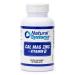 Calcium Magnesium Zinc Vitamin D Supplement 60 Tablets by Natural Systems - Calcium Magnesium Zinc and VIT D Supplements for Strong Immune System - Magnesium Supplement for The Immune System
