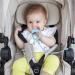 ClDy Baby Toy Pacifier Chain & Silicone Cup Catcher | BPA-Free Stroller & Car Seat Straps (Ocean Blue & Green) - 2 Pack - Buy Online on GoSupps.com