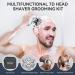 Head Shaver kensen Upgrade Head Shavers for Bald Men Electric Rotary Head Shaver with Beard Nose Hair Trimmer Wet/Dry Waterproof Rechargeable Mens Grooming Kit LED Display Gift Travel Case Silver - Buy Online on GoSupps.com