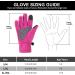 Arcweg Fleece Gloves for Kids - Warm Touchscreen Running & Cycling Gloves for Girls (Ages 7-8) - Slip-Resistant Winter Outdoor Wear - Buy Online on GoSupps.com