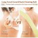 Organic Luffa Loofah Mitt for Exfoliating Shower - Premium Egyptian Scrubber Sponge for Spa Body - Long Handled Back Pouf (1 Pack) - Buy Online on GoSupps.com