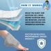 6 Pairs Moisturizing Heel Socks - Cracked Heel Treatment & Foot Care Gel Socks - Softens & Hydrates Dry Feet - Assorted Colors - Buy Online on GoSupps.com