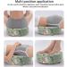Household Moxa Board - Moxibustion Cushion with 360 Rotation & Magnet for Health Care (Flower Green) - International Shipping Available - Buy Online on GoSupps.com