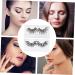 SEWOART 2 Pairs Fake Eyelashes False Eyelashes Makeup Eyelash Thick Volume Eyelash Women False Eyelash Eyelashes Extension Supplies Makeup Lashes Sequin Eyelash Fake Lashes Dense Eyelashes - Buy Online on GoSupps.com