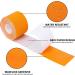 4 Roll Kinesiology Tape 5m Extra Sticky Kinesiology Tape Elastic Muscle Support Tape Waterproof Athletic Physio Muscles Strips Breathable for Exercise Sports & Injury Recovery Orange - Buy Online on GoSupps.com
