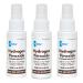 (3 Pack) Globe Hydrogen Peroxide 3% First Aid Antiseptic Topical Solution USP Spray Bottle 2 Fl. Oz Convenient Pump Spray Bottle