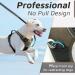 Eagloo Large Dog Harness for Training | Adjustable Anti-Pull Harness with Reflex Strips | Chest Harness for Labrador & Large Breeds | Brown XL (1 Pack) - Buy Online on GoSupps.com
