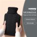 2L Hot Water Bottle with Knitted Cover - Hot/Cold Compress for Pain Relief - Black - Buy Online on GoSupps.com