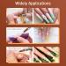 Kolinsky Acrylic Nail Brush - Professional Red Wood Sable Oval Brush for Nail Extensions & 3D Art (Size 8) - Ideal for Home Salon & Beginners - Buy Online on GoSupps.com