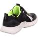Superfit Boys Rush Sneaker 32 EU - Black Yellow - International Shipping Available - Buy Online on GoSupps.com