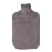 Hugo Frosch Unisex Eco Classic Comfort with Nicki Cover Hot Water Bottle One Size Grey
