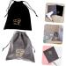 WOONEKY 2pcs Hair Dryer Bag Storage Bags for Travel Storage Bag for Bathroom Multifunctional Bag Flannel - Buy Online on GoSupps.com