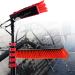 Photovoltaic Panel Cleaning Brush High-Altitude Cleaning Brush With Extension Pole Water Fed Pole Brush System Telescopic Window Cleaning Tools 3.6M