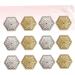 KOMBIUDA Wedding Stuff 12pcs Sugar Container Candy Container Hexagon Candy Holders Candy Box Candy Stand Western Style - Buy Online on GoSupps.com
