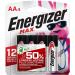 Energizer AA Batteries Max Double A Battery Alkaline 4 Count AA 4 Count (Pack of 1)