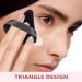 2 Pcs Powder Puff Face Triangle Make Up Sponges Soft Reusable Triangle Sponges with Strap for Loose Body Eyes Cosmetic Foundation Wet Dry Beauty Makeup Tool Puffs Setting Cushion Large Soft Black black 1 - Buy Online on GoSupps.com