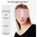 ATREEEBAG 100% Silk Sleeping Mask for Couples - Adjustable Night Eye Mask for Travel & Home - Skin-Friendly Large Wide Plum - Buy Online on GoSupps.com