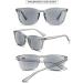 Vevesmundo Reading Glasses with Sun Protection - Stylish 2.75x Visual Aid Sunglasses for Men & Women | Gray Sunny Reading Glasses - Buy Online on GoSupps.com