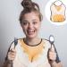 Novelty Adult Bibs for Women - Funny Washable Clothing Protectors for Elderly - Perfect Gag Gift for Ladies - White Adult Aprons - Buy Online on GoSupps.com
