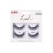 Kiss Lash Couture Faux Mink Collection No. 96743 KLCD01C Model: Muse 2 pairs of artificial eyelashes with glue 1g 1 piece